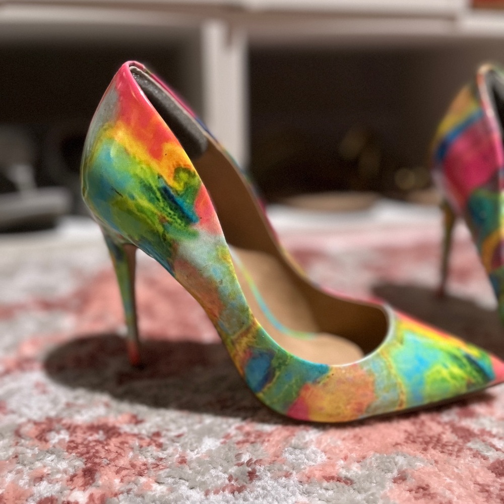 STEVE MADDEN Daisie Style Color Pop Heels